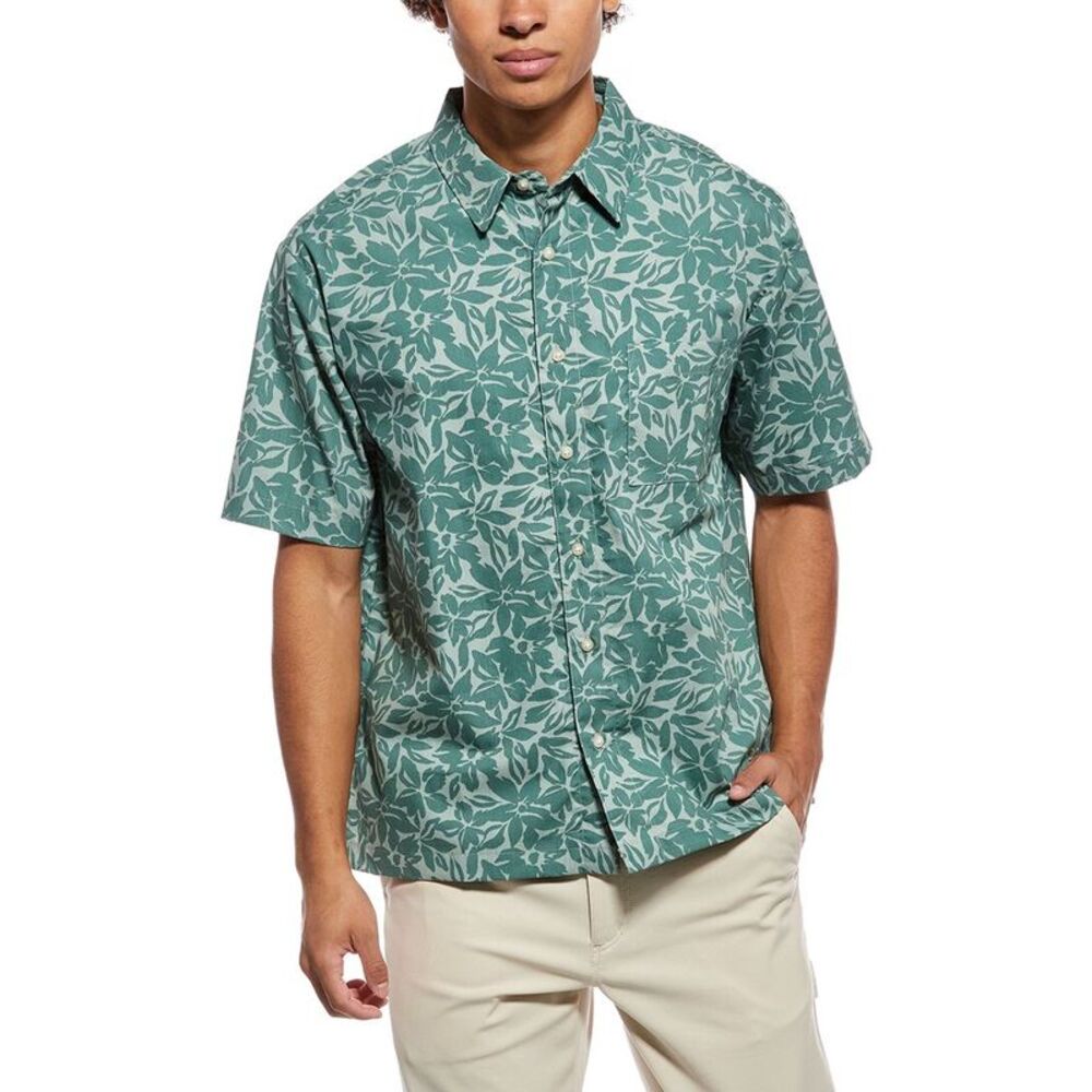 Sovereign Code Mens  Printed Shirt, Green